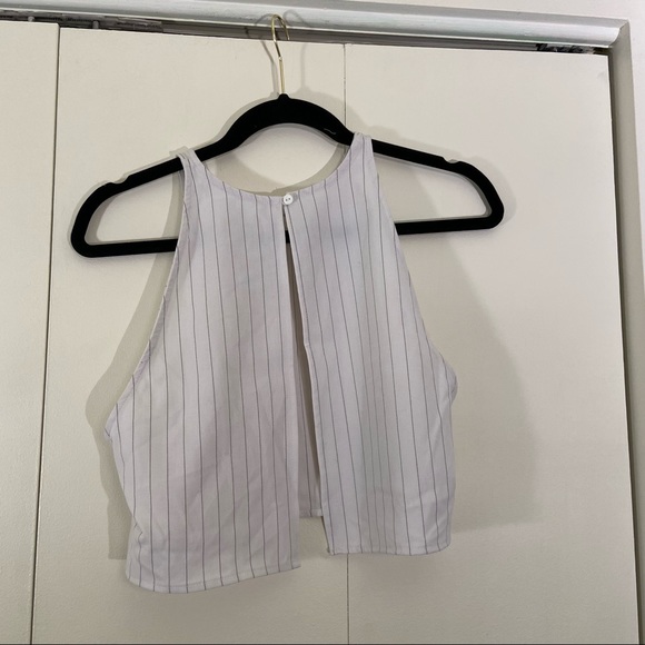 American Apparel white crop top - Picture 2 of 4